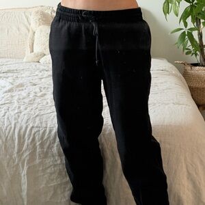 Aritzia Black Sweat Pants